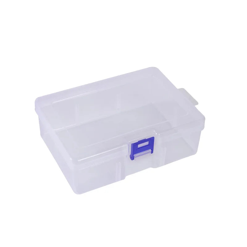Klare Plastik Box Rechteckig Schraubendreher Bits Werkzeuge Bleads Staubdicht Wasserdicht Verpackung Lagerung Koffer Container