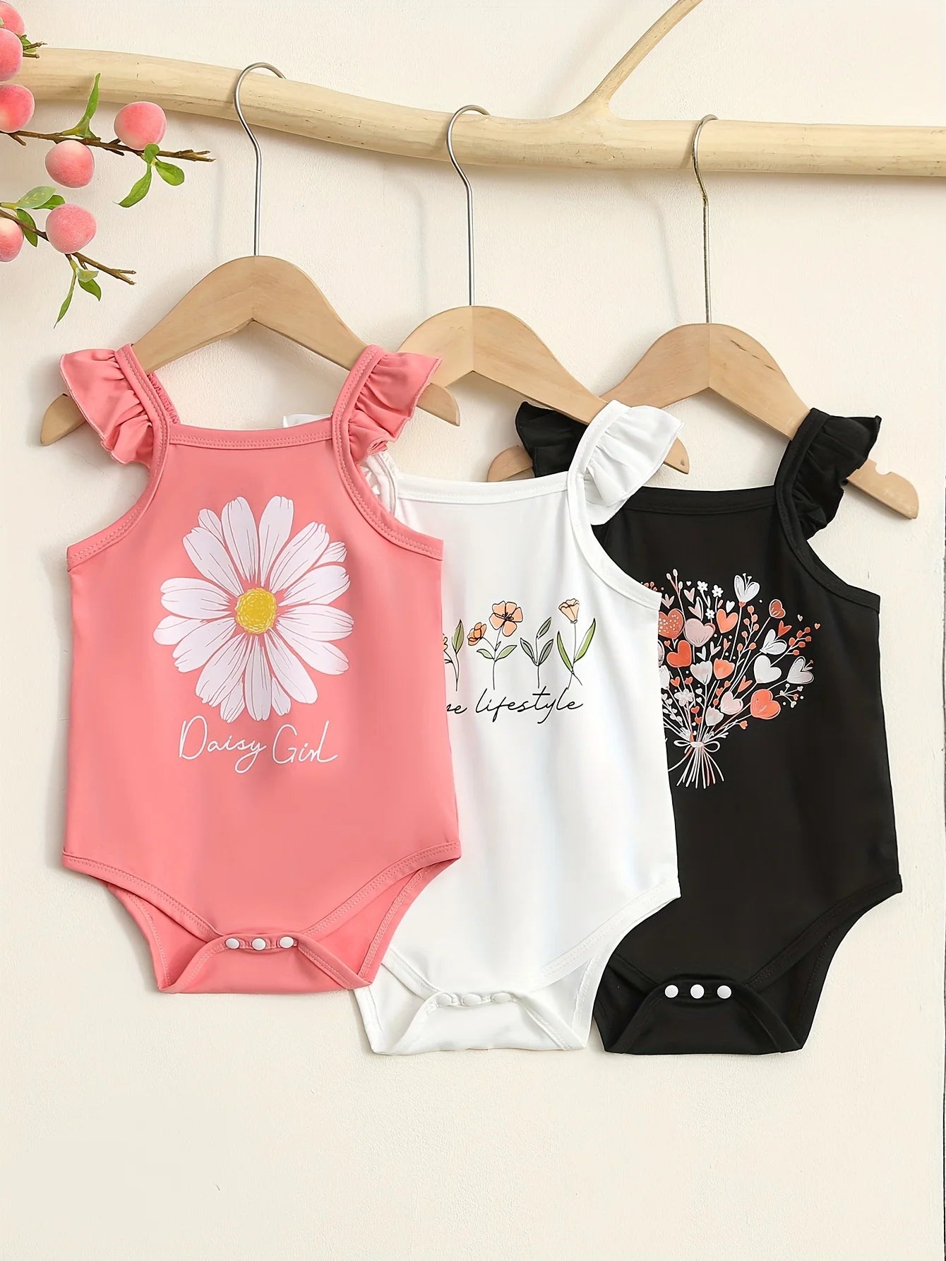 Guangdong Sommer Halter Jumpsuit Baby - 3-teilig Polyester
