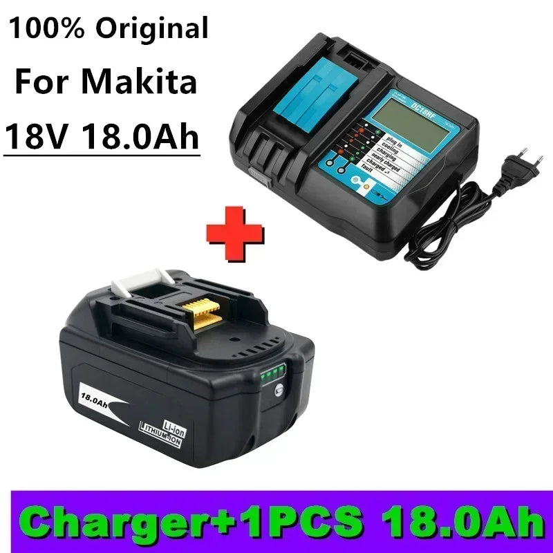 MYFKALA BL1860 Akku 18V LiIon - 18000mAh 18650 570g