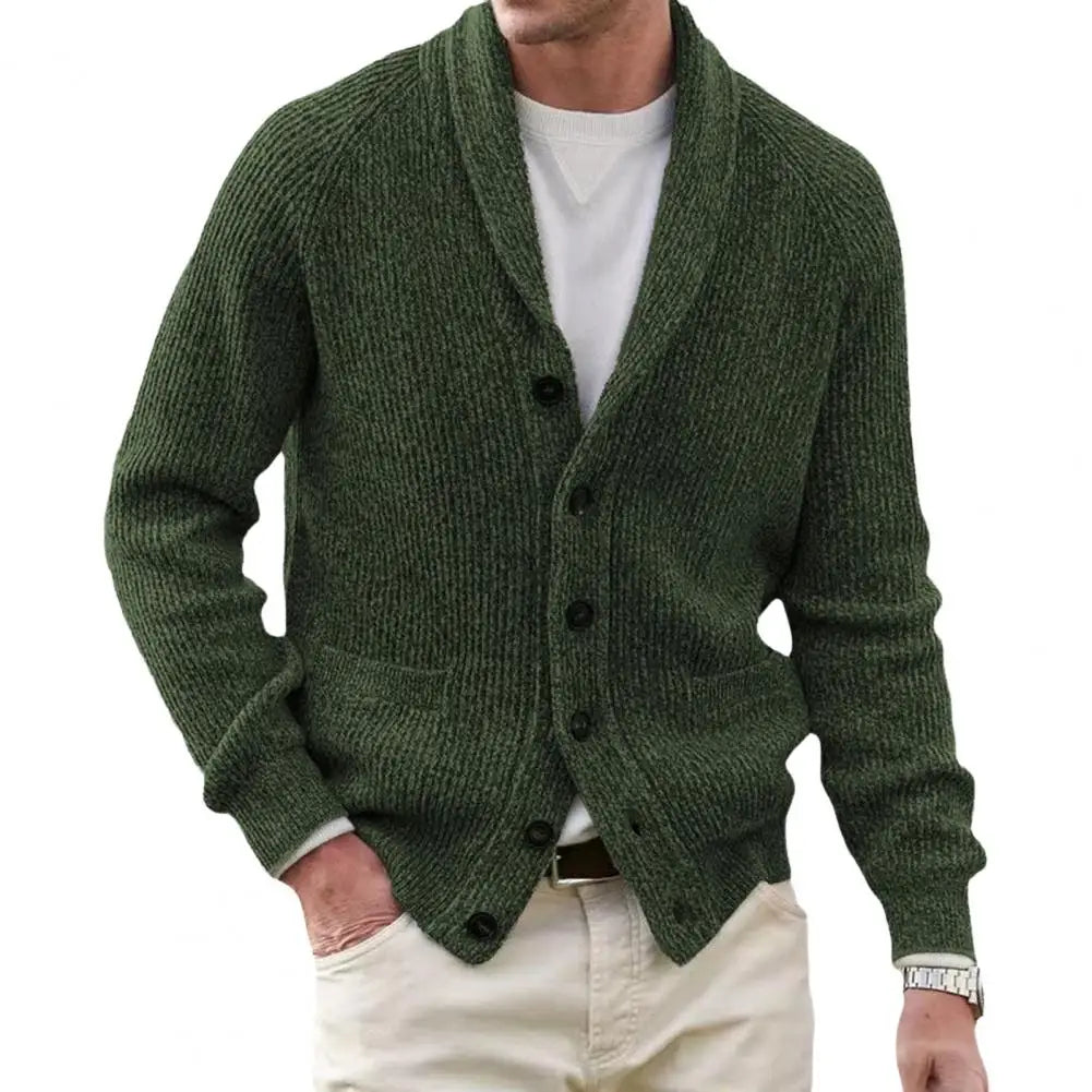 Männer Pullover Strickjacke - Baumwolle L/XL Winter