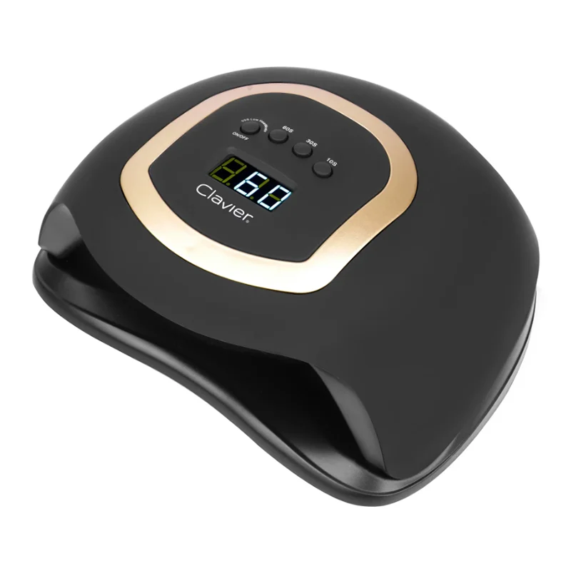 Clavier Q10 220W Uv /LED Nail Light Professional Nail Dryer Lamp For Manicure Automatic Sensing Gel Polish Drying Lamp 42LED