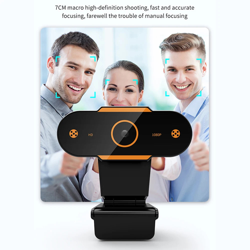 Fanmuran Webcam USB 4K - CMOS Sensor, 480P, Mikrofon