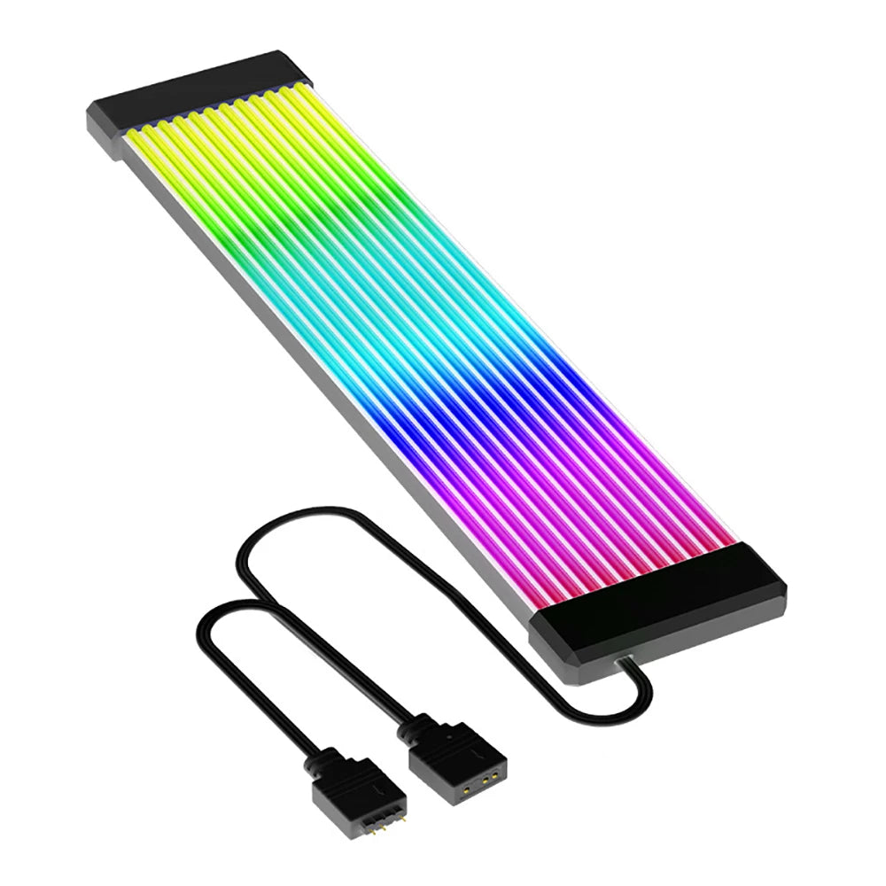 RGB LED Strip Bar 2025 - WYMECT ARGB Sync Board - ATX 24PIN GPU 8Pin 6PIN Computer Power Supply Case