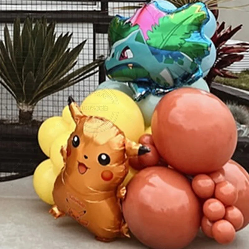 MINISO Ballonbogen Set Bunt - 152 Stück Folie Geburtstag