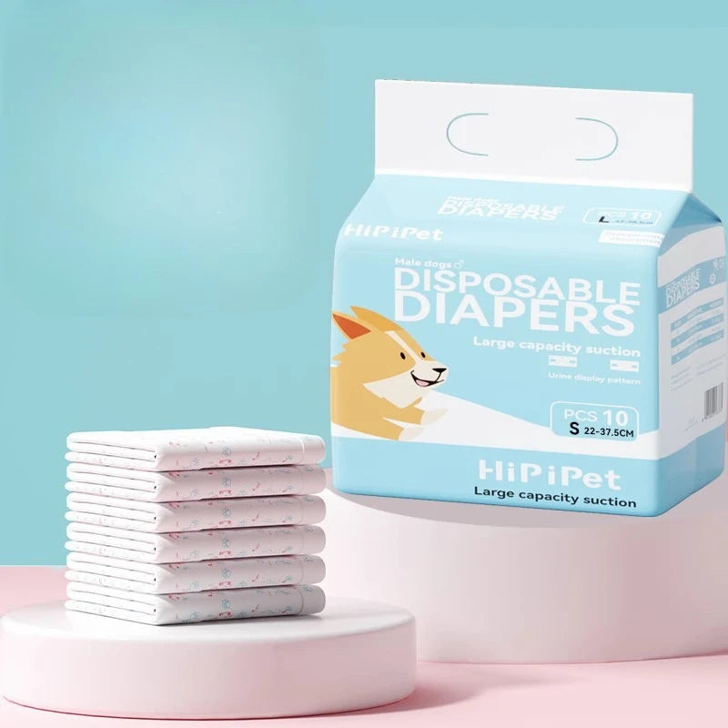 DUTRIEUX Einweg-Windeln Auslaufsicher - 10 Stk, Saug, Uni