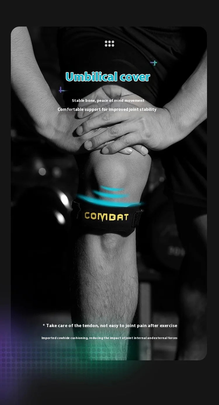 Kniebandage 2025: DUTRIEUX Cowhide Patella Strap Gym Fitness Knee Brace - Professional Running Knee Pads Protective Guard Men Women Kneecap Pad Collection