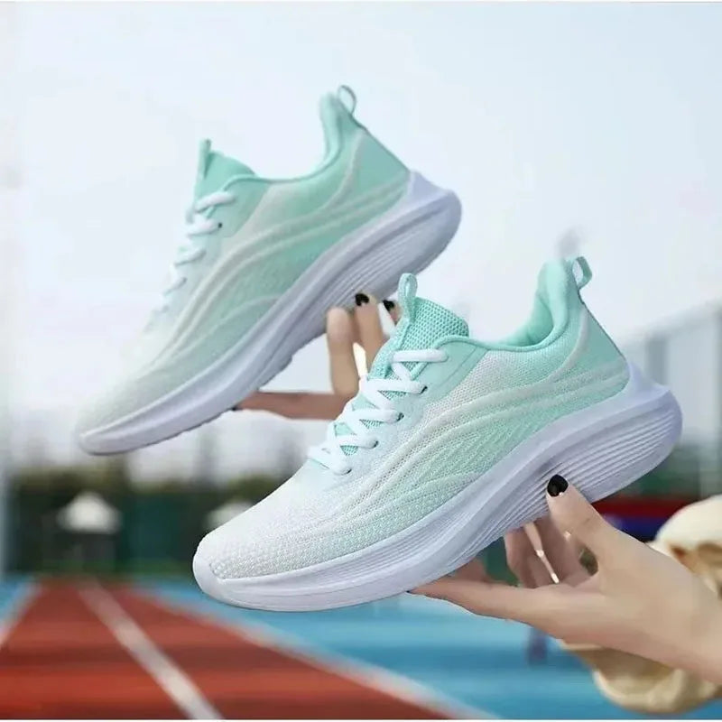 Laufschuhe 2025: Womens Running Shoes Breathable Sport Tennis Sneakers - Athletic Outdoor Gym Training Jogging Walking Shoes Ladies Collection