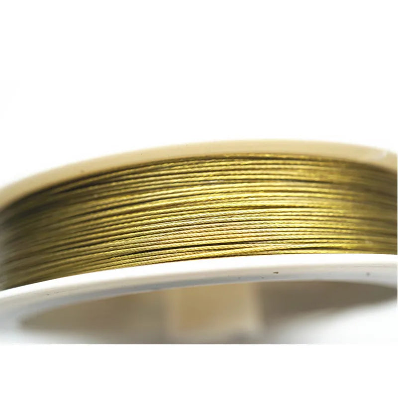 Coadă de tigru acoperită Moonrise - 25m 0.3-0.6mm Inox