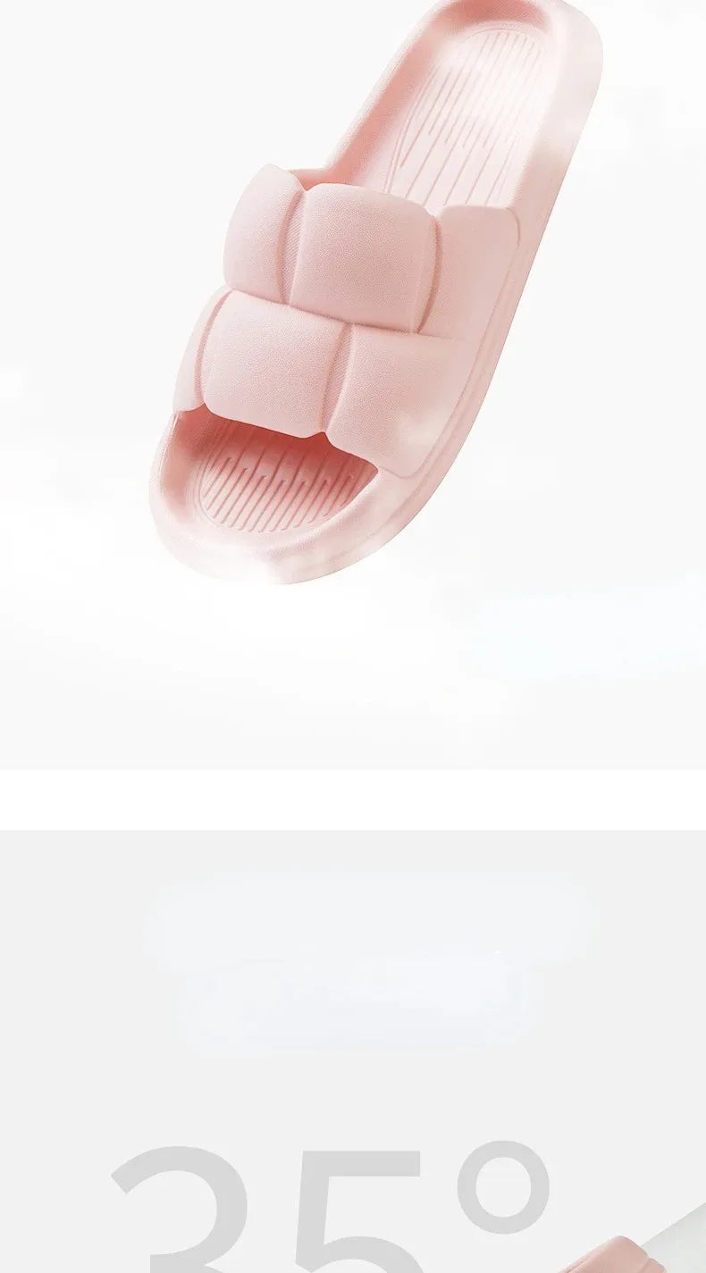 Sommer Weich Schuhe Cloud Hausschuhe Innen Stumm Badezimmer Anti-Rutsch Slide Eva Strand Flip Flops Männer Damen Freizeit Sandalen