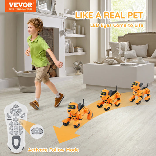 VEVOR Remote Control Robot Dog Toy German Edition