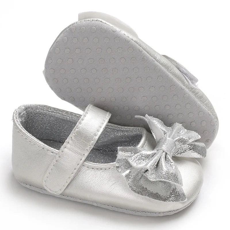 BabyStep Lauflernschuh Schleife - Weiche Sohle 10 Cm