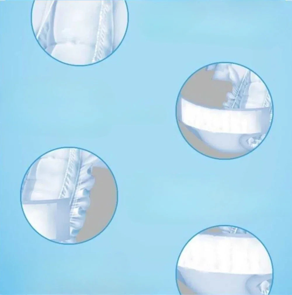 Scutec de unică folosință Yuyue, respirabil - 10 buc, mare, absorbant