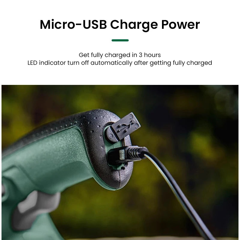 Bosch Elektrisch Hecken Trimmer 2025 - Kabellos Beschneidung Scheren Batterie - Aufladbar Scheren Hecken Schneider Gras Bonsai Strauch Garten Power Werkzeuge