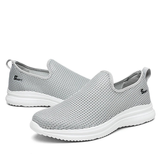 Herren Sneakers Atmungsaktiv Sommer Unisex Casual Schuhe Outdoor Rutschfest Mesh Loafers Walking Leicht Mode Männlich Tennis Schuhe