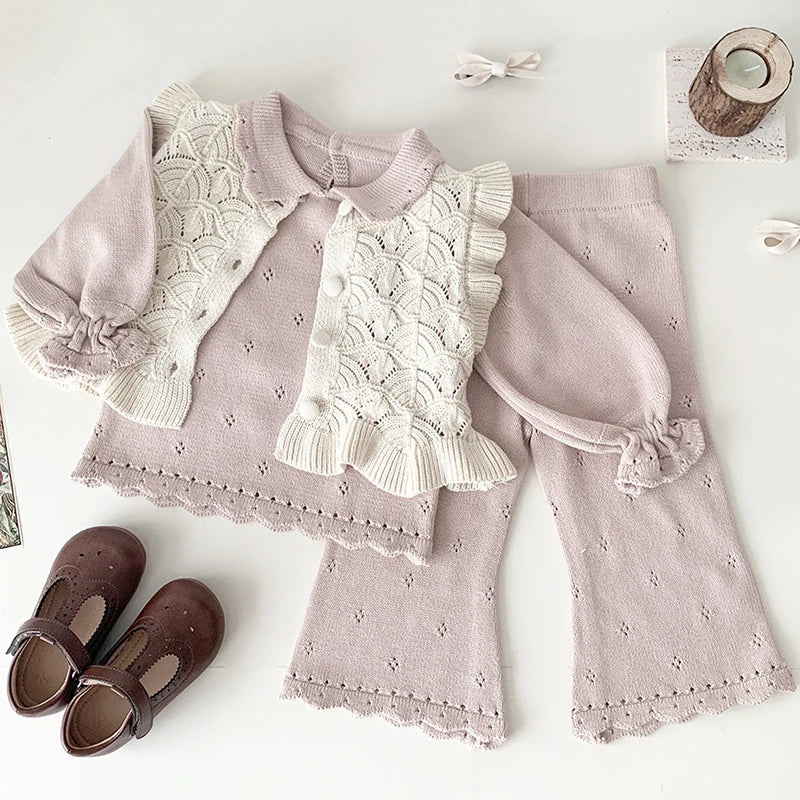 YSUBESTCN S22399 Koreanischer Strickset - Größe Baumwolle