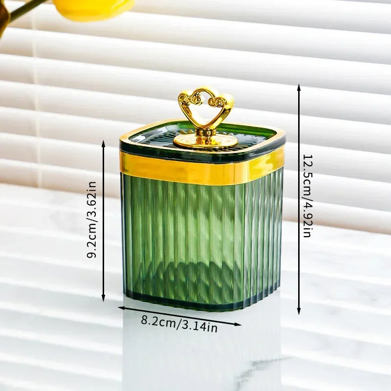 Choice Gewürzspender Acryl Transparent - 200ml Tablett 4er