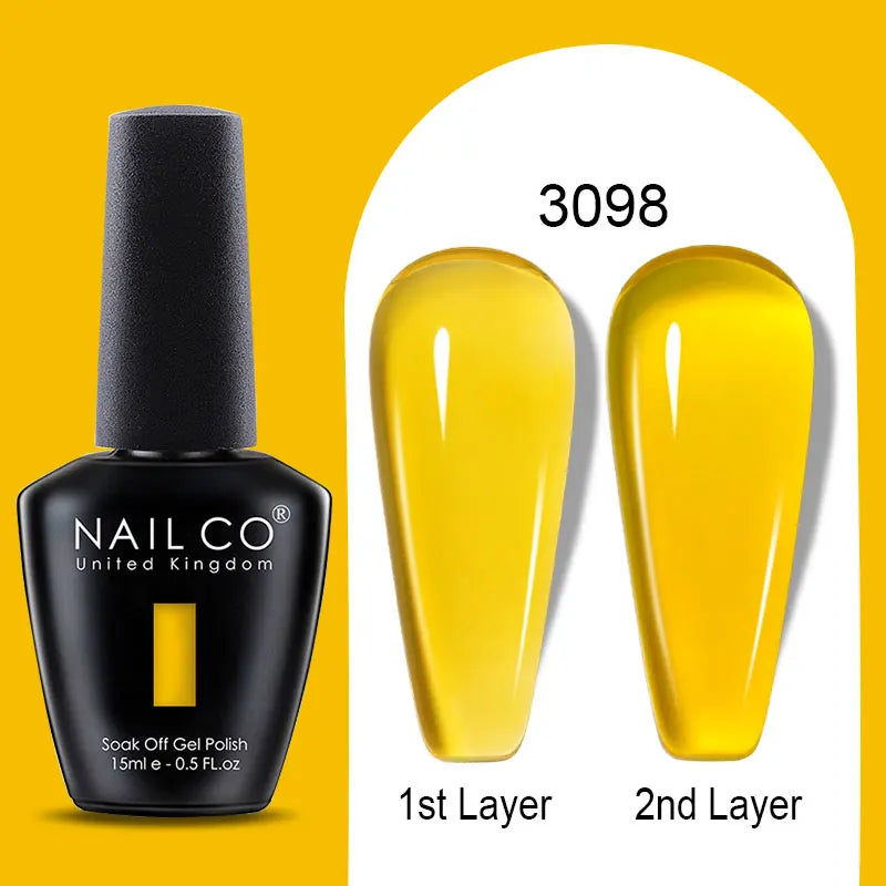 NailCO Gel Nail Polish Nail Art Translucent Vernis Semi Permanent UV LED Lamp Gel Manicure for Gel Polish Nail Glue Productos