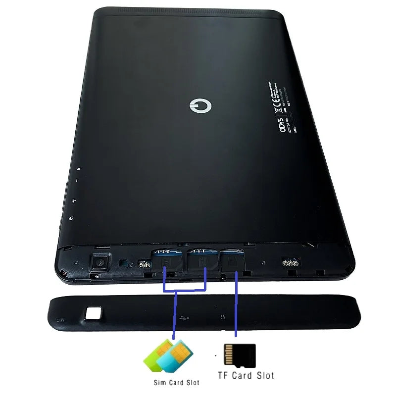 QDYS 10.1 Zoll Telefon Tablet Quad Core - 2GB RAM 16GB