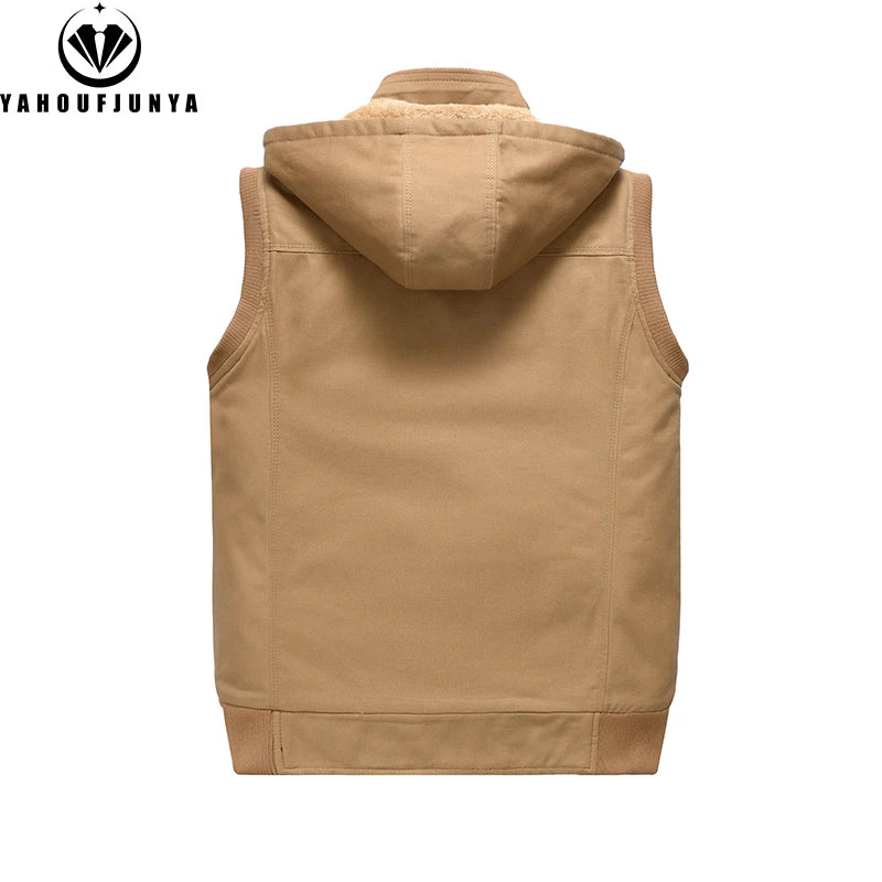 NordicX Hood Weste Fleece Kapuze - Winddicht, L, Polyester