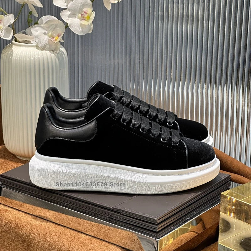 AEVYVKV Elevate Sneaker Innenhöhe Erhöhend - Größe 36-44, Sohlendicke 3,5 cm, Leichtes Gewicht