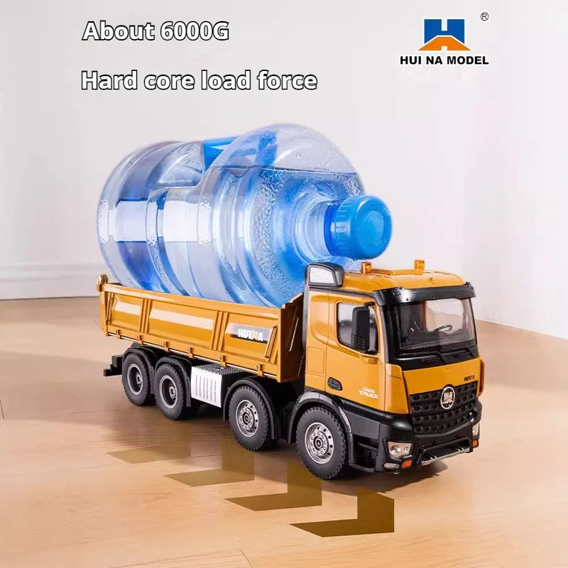 Camion basculant cu telecomandă YOQIDOLL 536 - 12 canale 1:14 8 roți