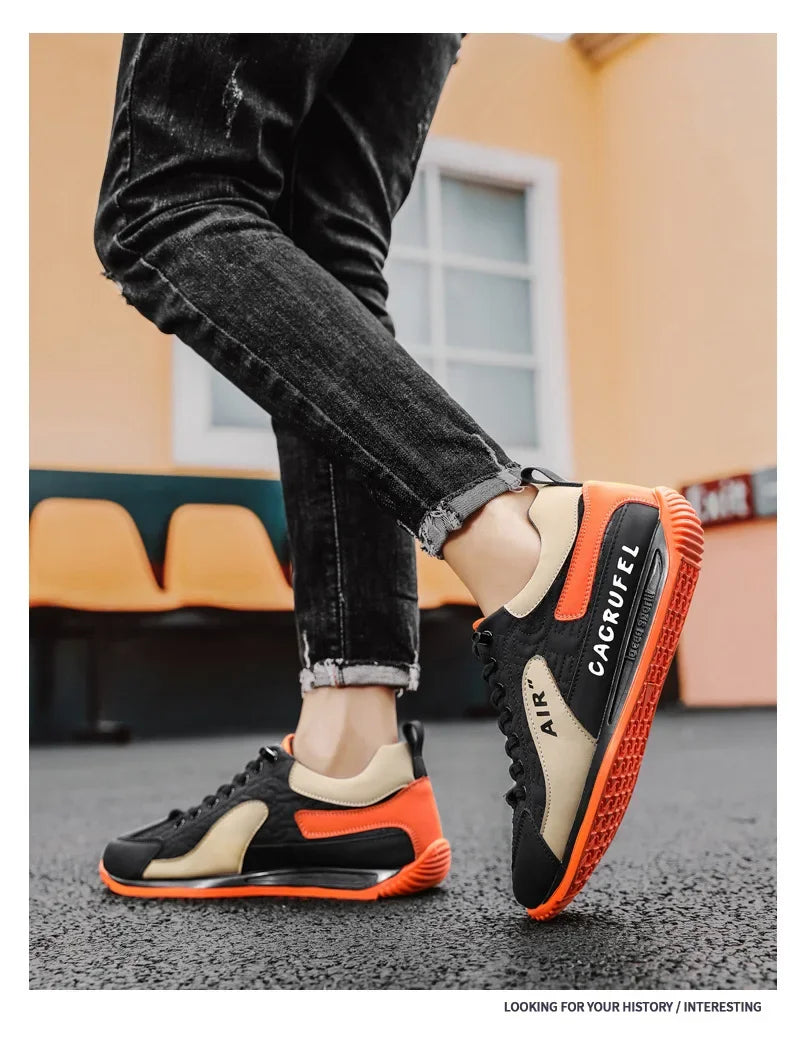 Men Running Shoes Outdoor Sport Sneakers Man Vulcanized Shoes Flat Casual Sneakers for Men Shoes 2025 New Brand Footwear