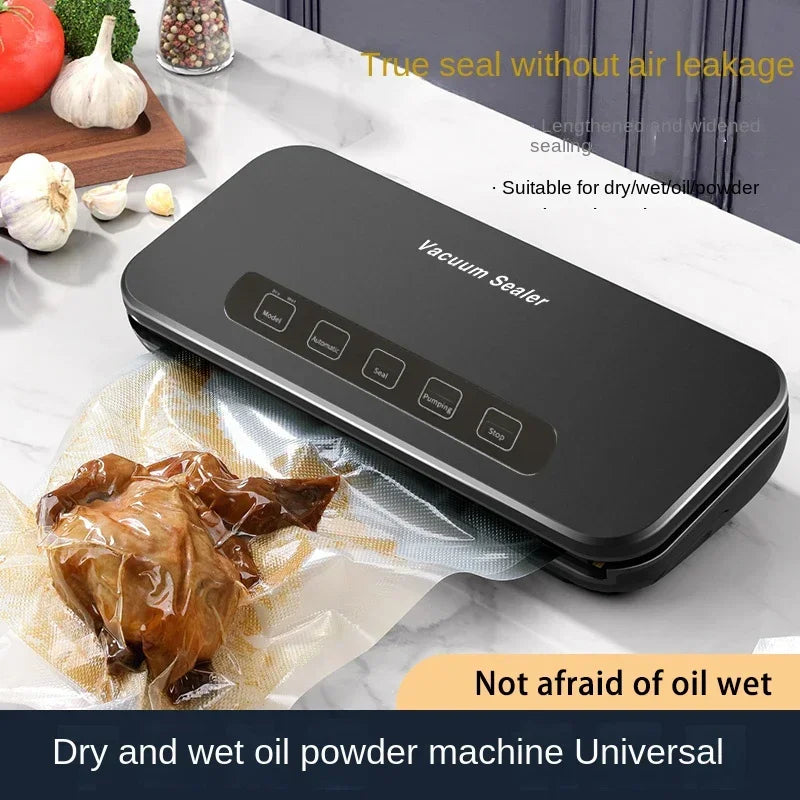 Einfache Bedienung Vakuum Versiegelungsmaschine Mit Beutel Aufbewahrung Luft Versiegelung Maschine Lebensmittel Versiegelung Lebensmittel Konservierung System Mit Vakuum Beuteln