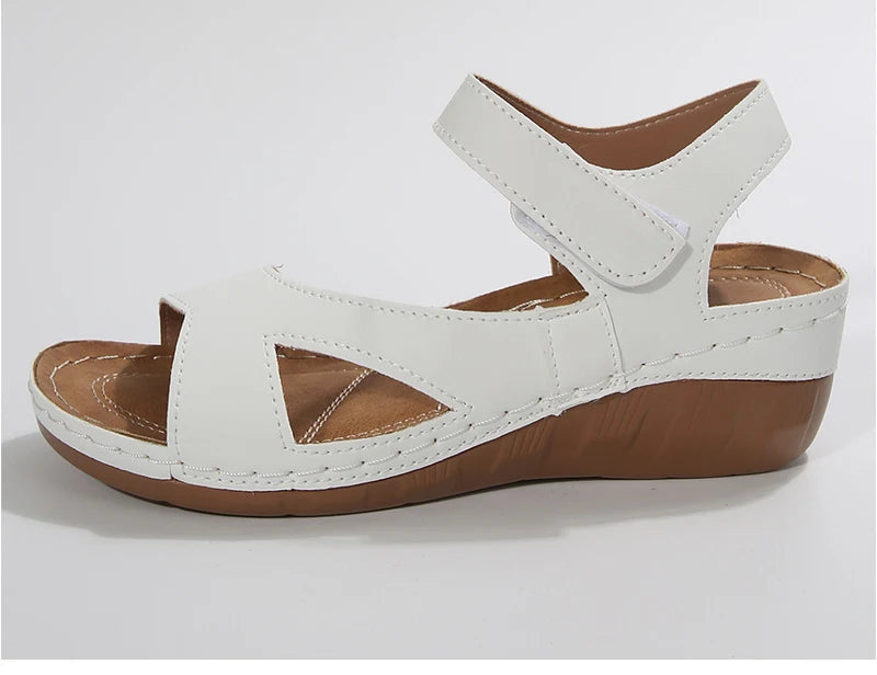 Women's Sandals Classics Summer Sandals Women 2025 Summer Shoes Woman Heels Sandals Wedges Heeled Shoes Elegant Sandalias Mujer