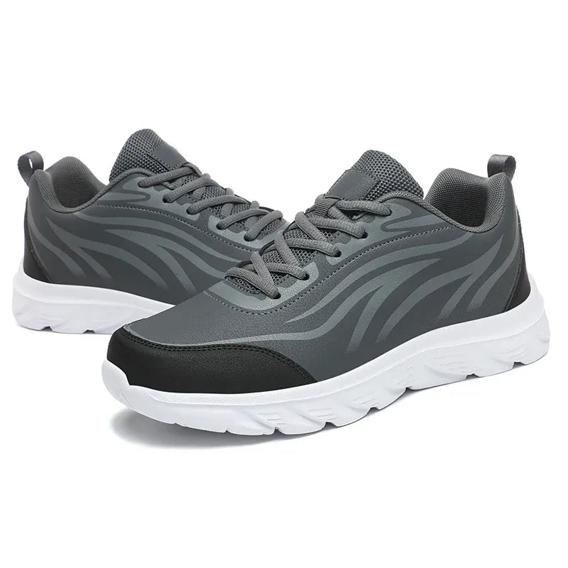 Sneakers Men Summer Trendy Light Weight Fashion Sport Footwear Boys Winter Running Mens Casual Shoes Walking Shoes All Black - Golden Bridge Store