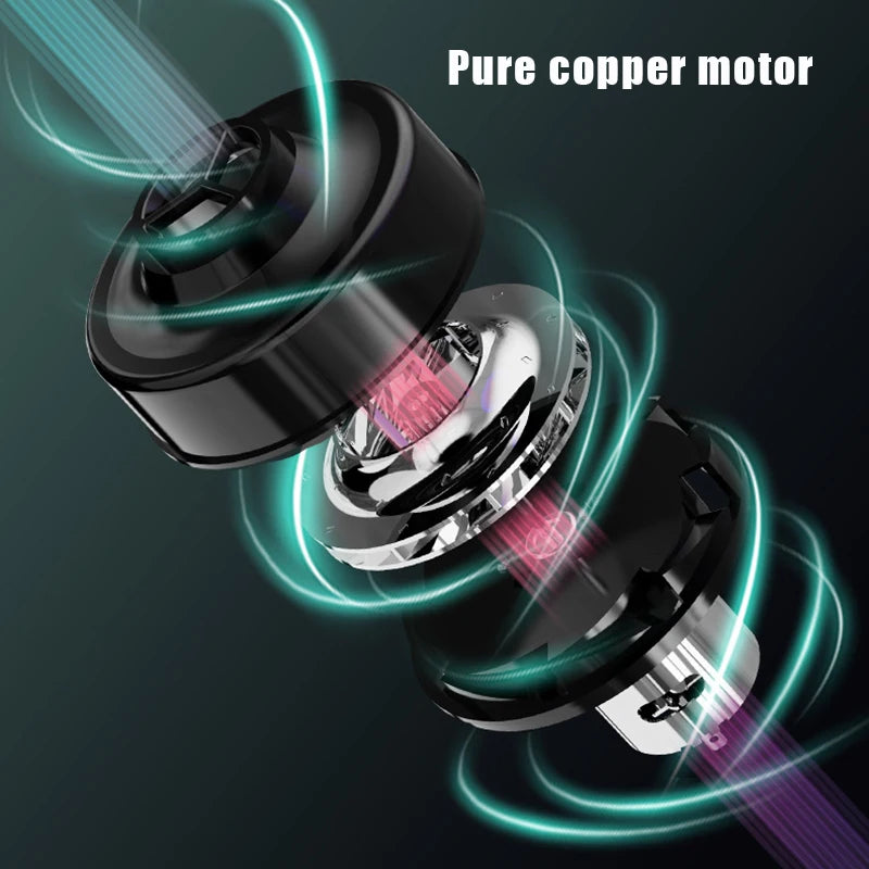 EAFC Wireless Car Vacuum Cleaner Handheld Mini Vaccum 8000Pa 120W High Suction Reacharageable For Home Car Cleaning Wet Dry