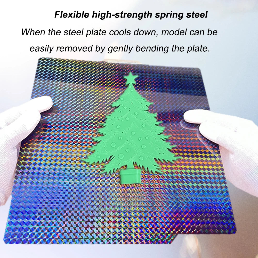 JOYYSET X1c glatte Bauplatte - 257x257mm, PEI, 3D-Drucker