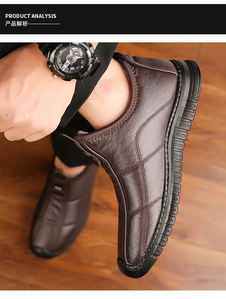 Henan Winterschuhe Velvet Warm - Größe 38-48, Wasserdicht, Rutschfest