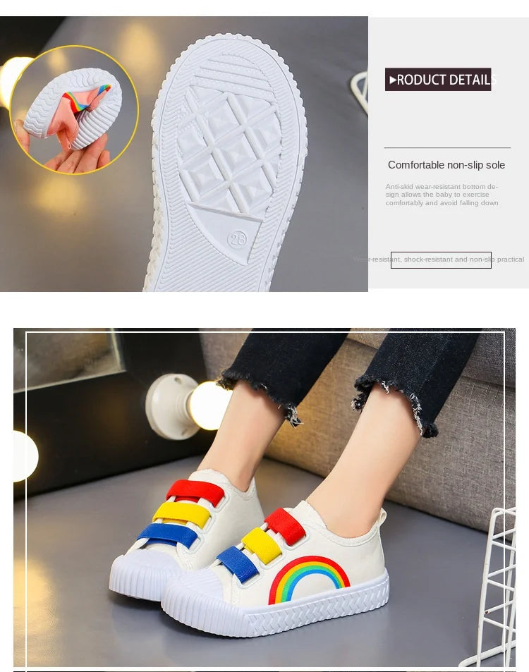 Kinder-Canvas-Schuhe 2025: Fashion-Hook Casual - Toddler Walking Collection