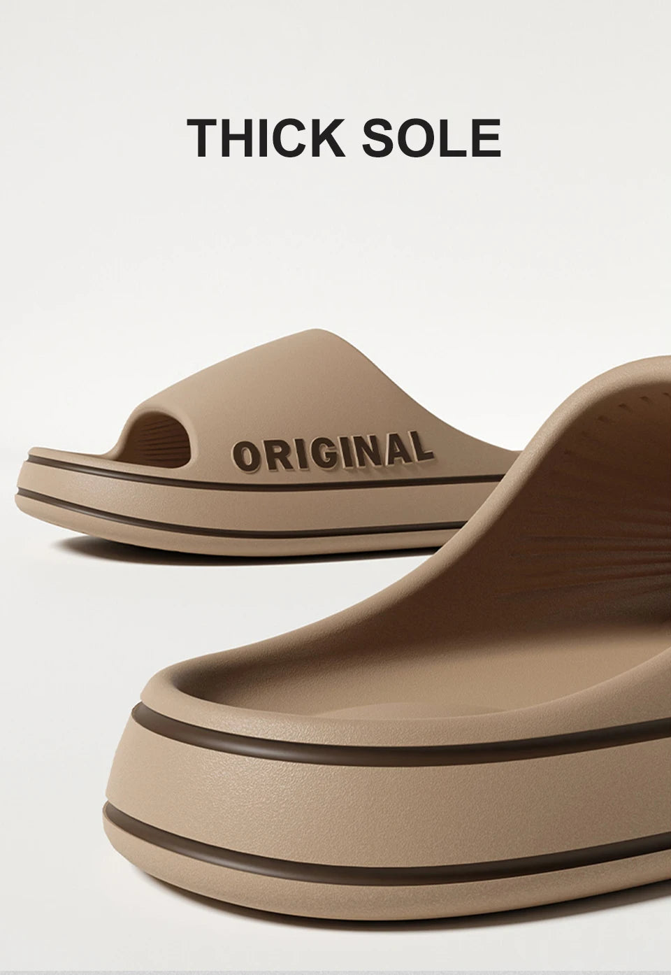 Feslishoet Frauen Buchstaben Hausschuhe Strand Slides Solid Farbe Herren Dick Sohle Innen Badezimmer Anti Rutsch Schuhe Sommer Paar Sandalen