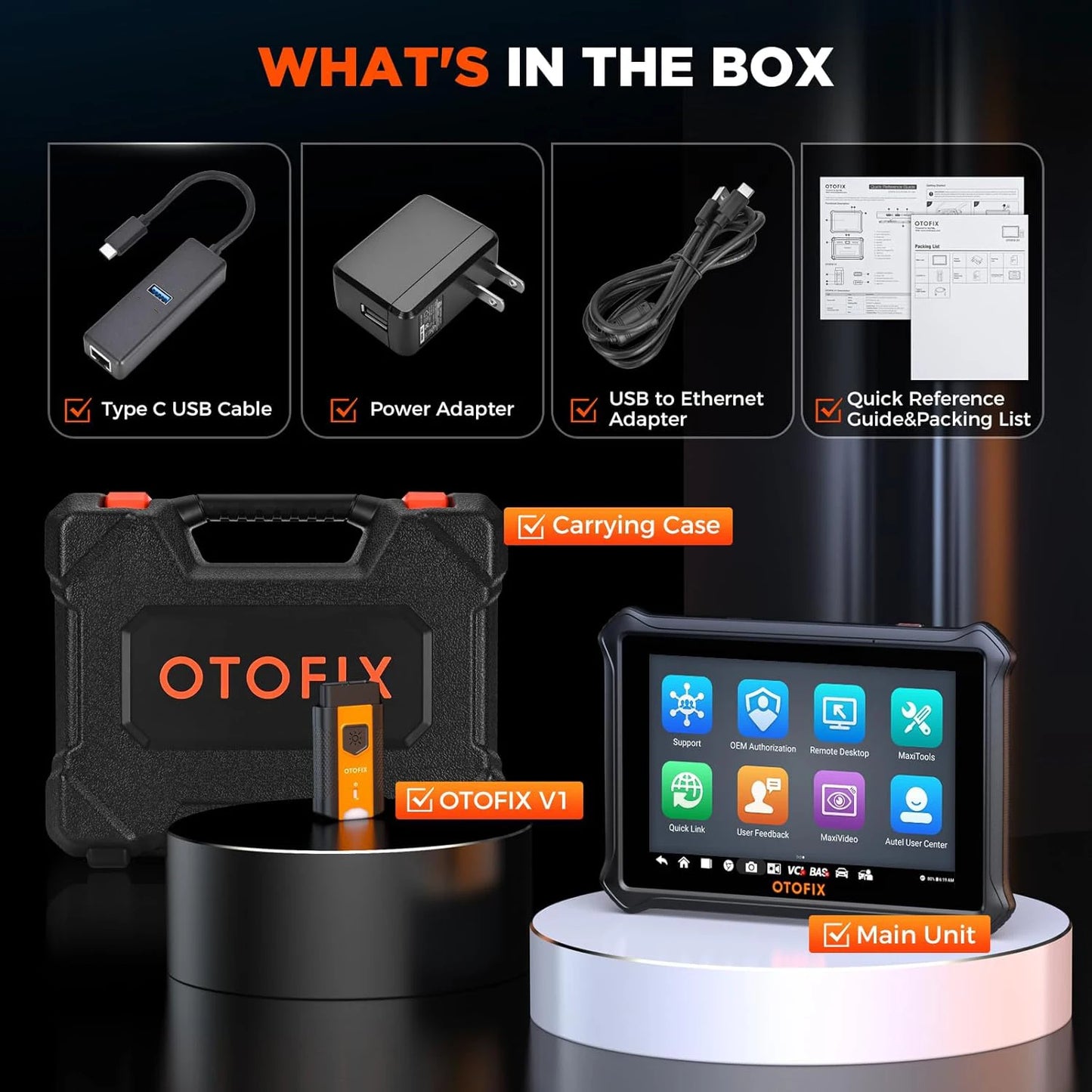 OBD2 Scanner 2025 - OTOFIX D1 LITE Auto Diagnose Werkzeug Bluetooth Wireless