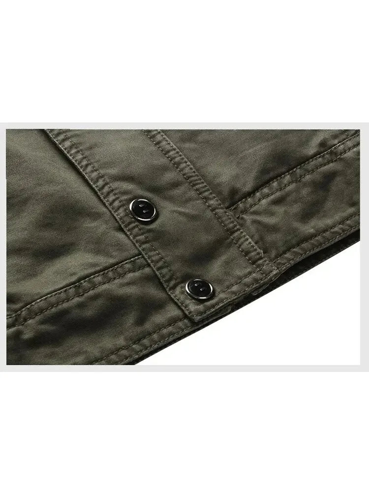 KletPro Casual-Jacke Pilotstil- Kapazität:2TaschenGröße6XL