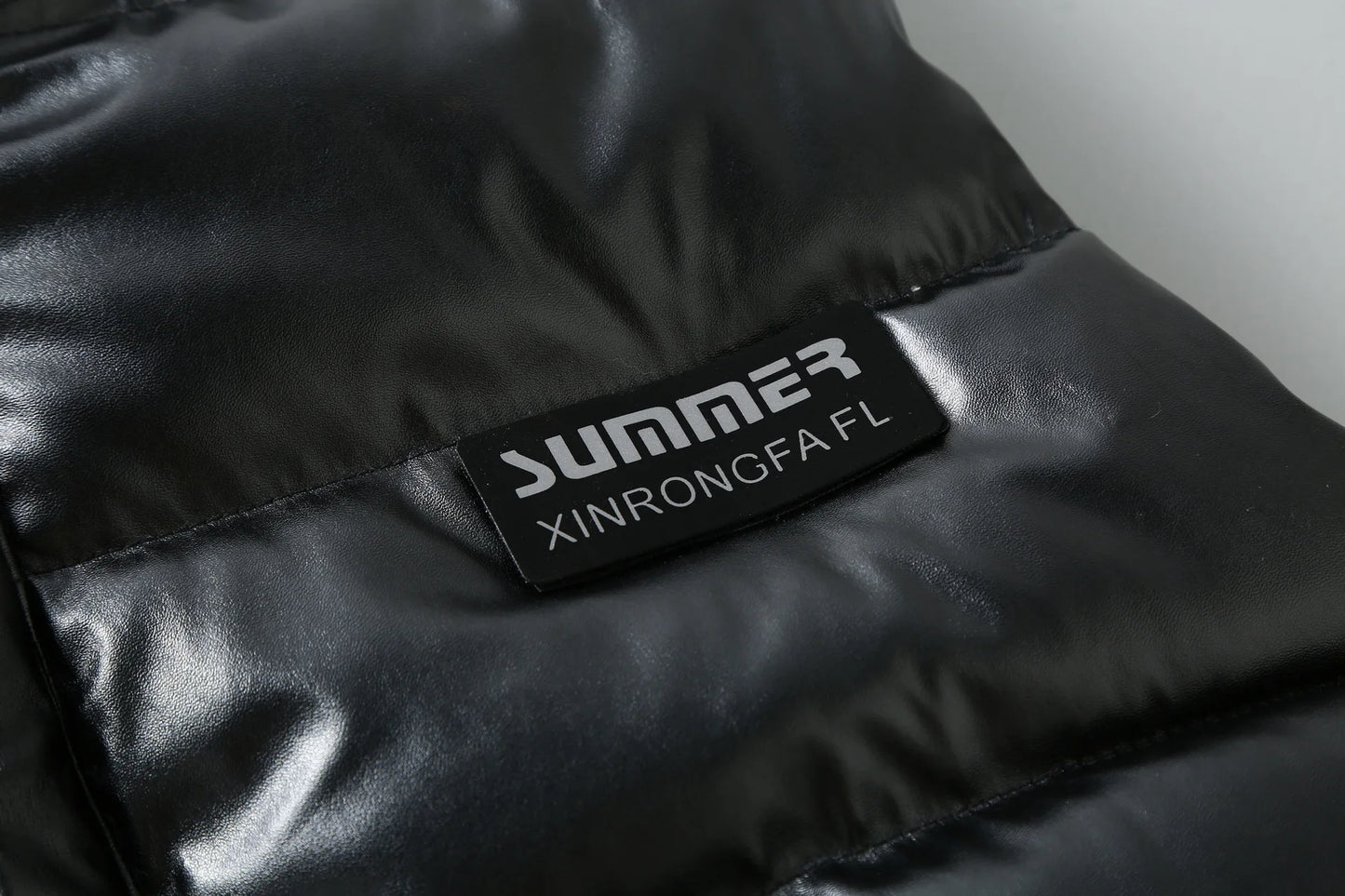 MAINKULCN Weste Winter Warm Ohne Ärmel - Größe XXXXXL PU Leder Wasserdicht Hochwertig