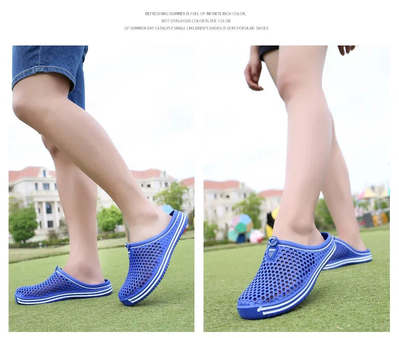 Herren-Pool-Sandalen 2025: Sonkpuel Komfortable MĂ€nner Pool Sandalen Sommer Outdoor Strand Schuhe MĂ€nner Slip on Garten Clogs LĂ€ssige Wasser Dusch Hausschuhe Unisex Zapatos Kollektion