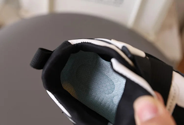 Kinder-Sneakers 2025: Dicke-Weiche-Sohle Klettverschluss - Air Mesh Collection
