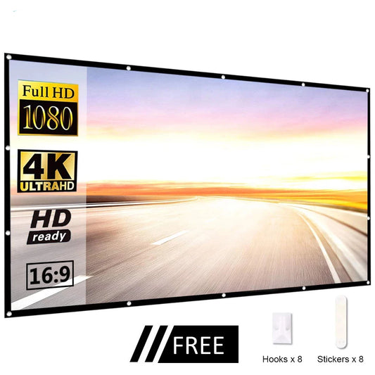 Outdoor-Leinwand 2025: Multi-Size Portable-Screen - Travel Theater Collection