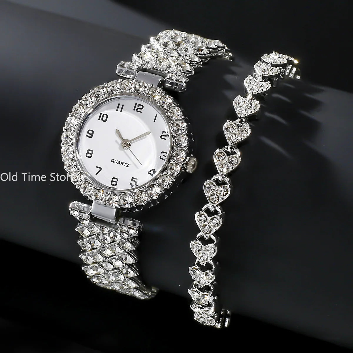 Trendiger Digitaler Rhinestone-Damen-Schmuck, Stilvoller Quartz-Armband, Elegante Damen-Uhr, Heißer Verkauf-Design