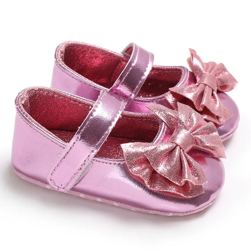 BabyStep Lauflernschuh Schleife - Weiche Sohle 10 Cm