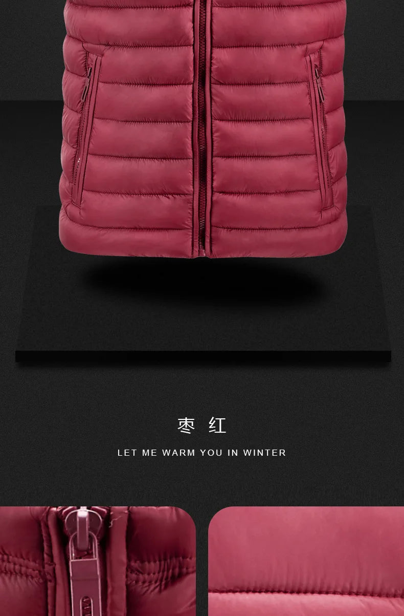 Neue Männer Weste Ultraleicht - 90% Daune, wasserdicht, Gr.L