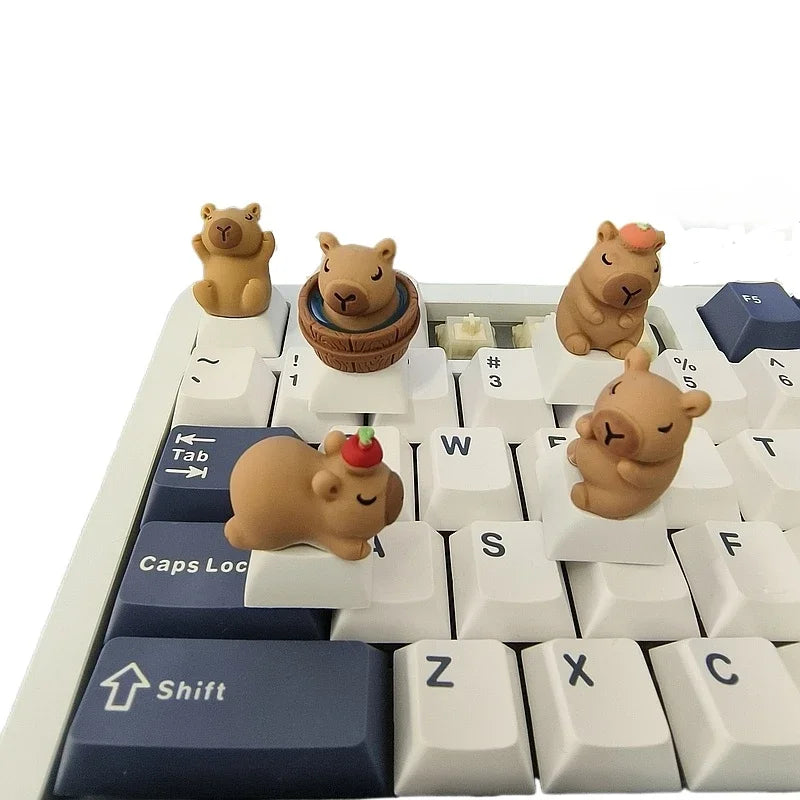 Capybara Süß Kawaii Tastenkappe - Kap.1, Leist.0W, Gr.MX