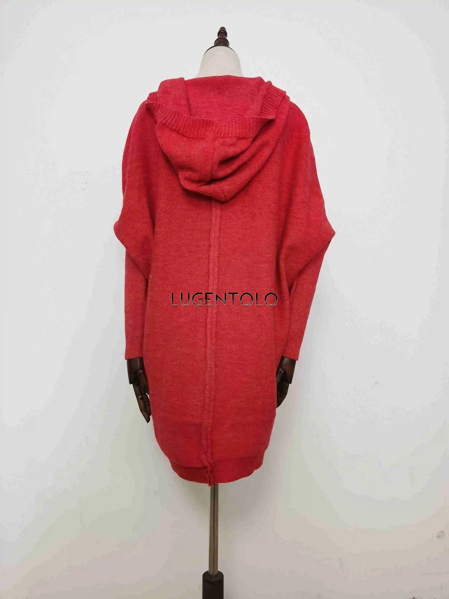 KapuzenPullover Fledermaus-Form - OneSize, 3/4-Ärmel, Stretch