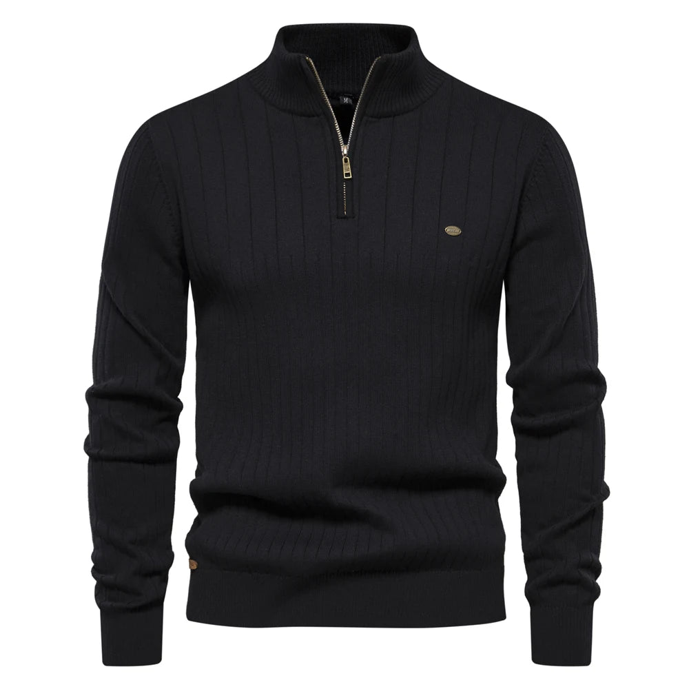 AIOPESONCN Y830 Zipper-Pullover - Größe M, Baumwolle