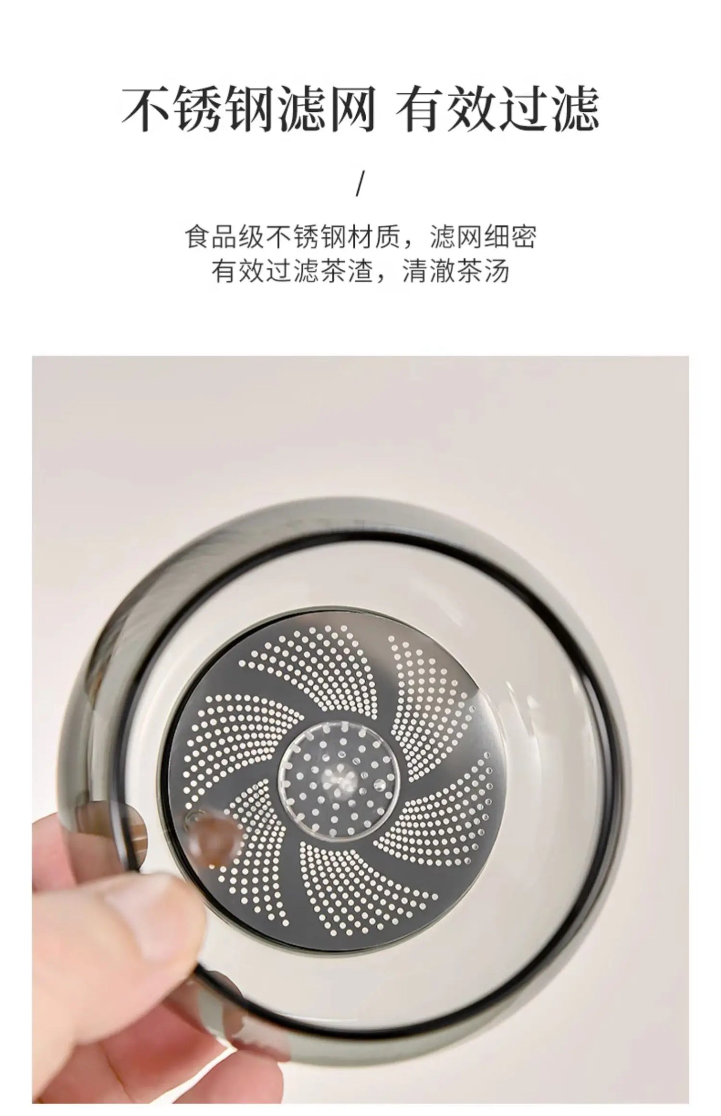 Chinese style tea making artifact, high-end glass teapot for household use, automatic tea set for lazy people separation