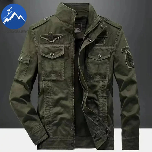 KletPro Casual-Jacke Pilotstil- Kapazität:2TaschenGröße6XL