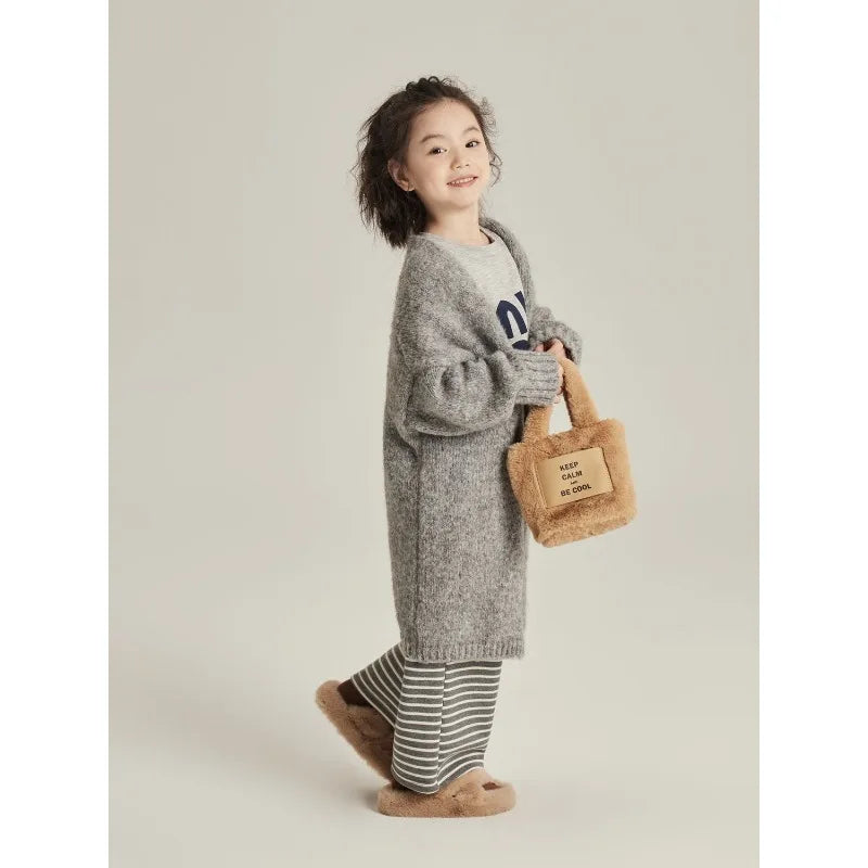 CNZ Koreanische Mädchen-Cardigan - Größe 3-6Y, Baumwolle