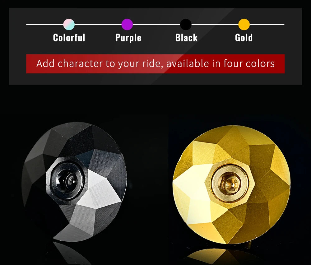 Fahrrad Steuersatz Kappe Gebrannt Blau MTB Rennrad Vorbau Steuersatz Top Kappe Abdeckung mit Schraube für 28.6mm Gabel Kopf Rohr Radfahren Zubehör